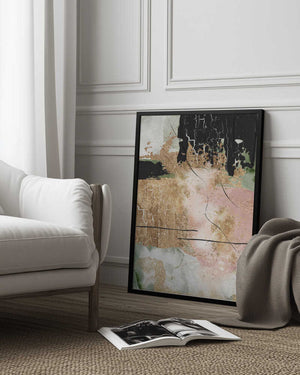 Tablou înramat „Chaos in Bloom-3” de Sally Ann Moss