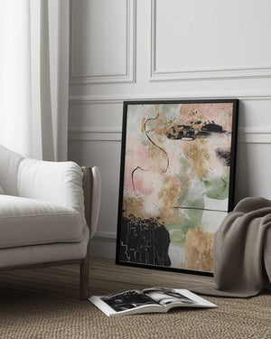 Tablou înramat „Chaos in Bloom-1” de Sally Ann Moss