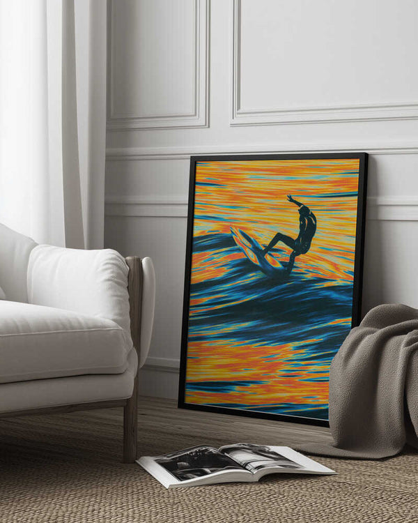 Tablou înramat „Surf Trip” de Taudalpoi