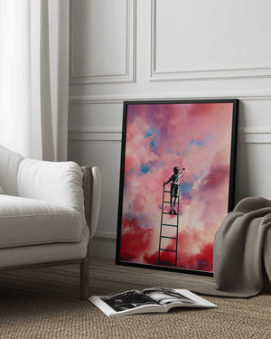 Tablou înramat „Cloud Painter” de Taudalpoi