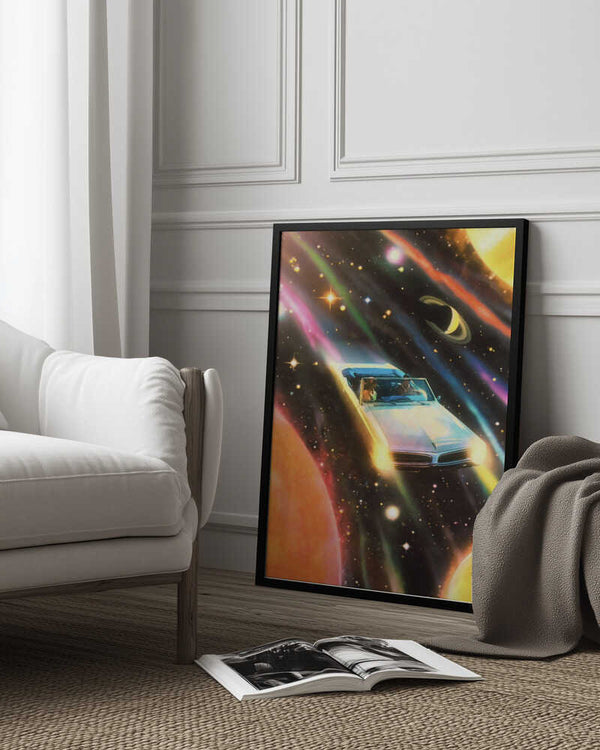 Tablou înramat „When The Light Gets In” de Taudalpoi