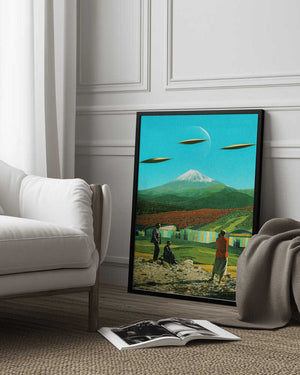 Tablou înramat „An Alien Invasion” de Taudalpoi