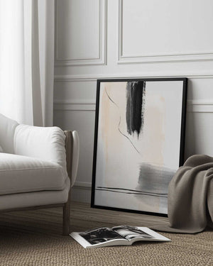 Tablou înramat „Neutrals-1” de Sally Ann Moss