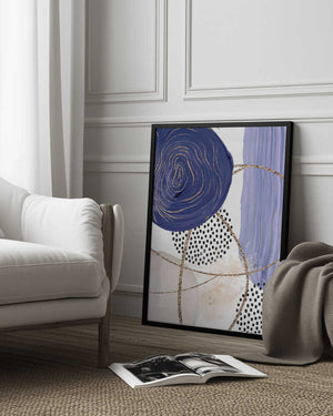 Tablou înramat „Circle of Colour-2” de Sally Ann Moss