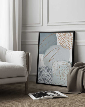 Tablou înramat „Grey Cloud-2” de Sally Ann Moss