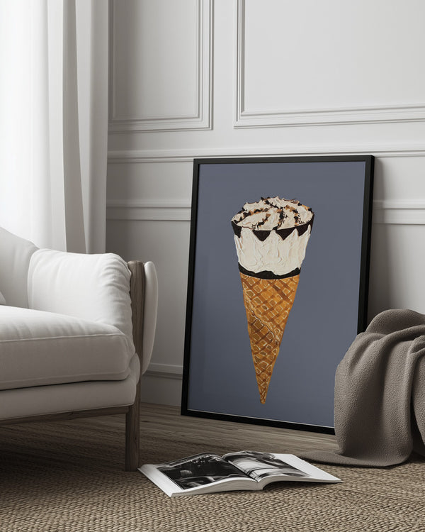 Tablou înramat „Cornetto” de Alice Straker