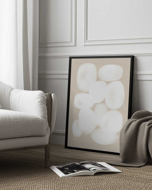 Tablou înramat „Circle Minimalist Art” de Melloi Art Prints