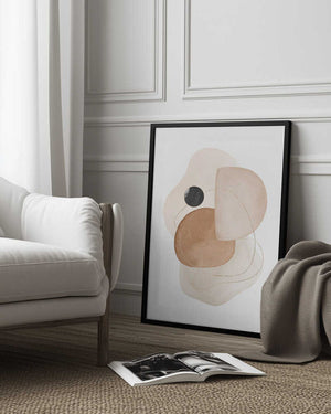 Tablou înramat „Geometric Abstract Art” de Melloi Art Prints