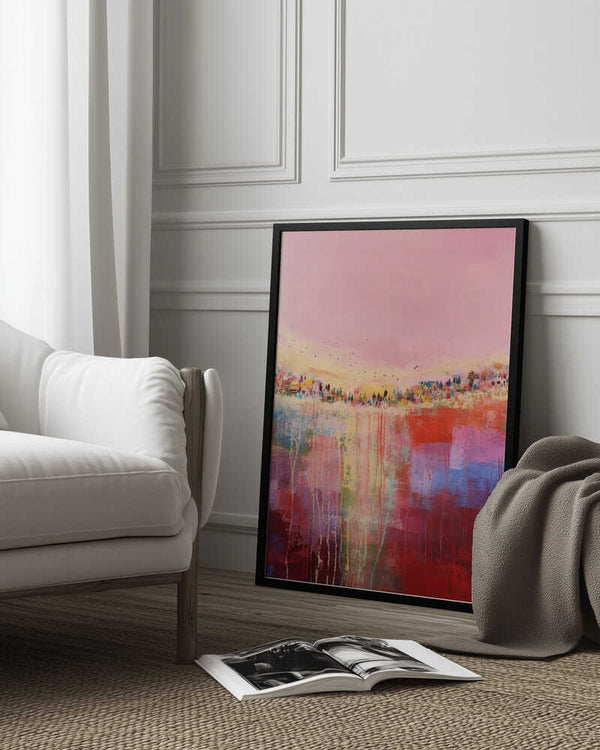 Tablou înramat „Dreamy Horizon” de Treechild