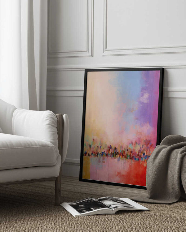 Tablou înramat „Colorful Haze” de Treechild