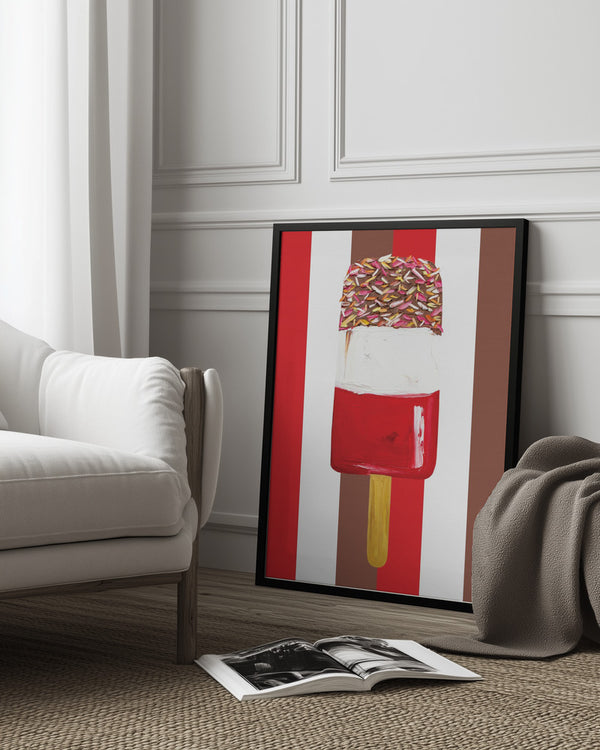 Tablou înramat „Fab Stripes” de Alice Straker