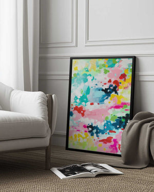 Tablou înramat „Pastel Fantasy” de Ejaaz Haniff