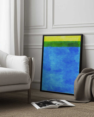 Tablou înramat „Minimal Watercolor #3” de jay stanley