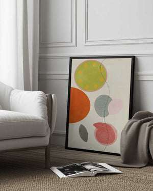 Tablou înramat „Friendly Colors Hilma 1” de Ana Rut Bre