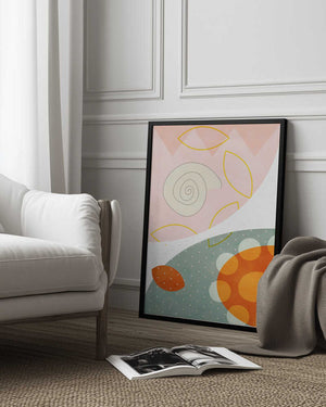 Tablou înramat „Friendly Colors Hilma 4” de Ana Rut Bre