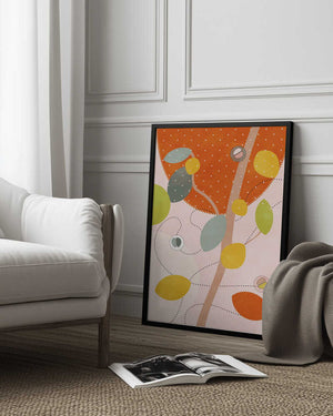 Tablou înramat „Friendly Colors Hilma 5” de Ana Rut Bre