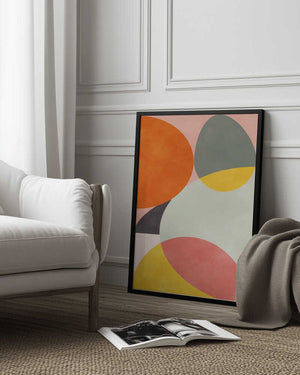 Tablou înramat „Friendly Colors1” de Ana Rut Bre