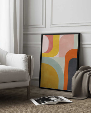 Tablou înramat „Friendly Colors2” de Ana Rut Bre