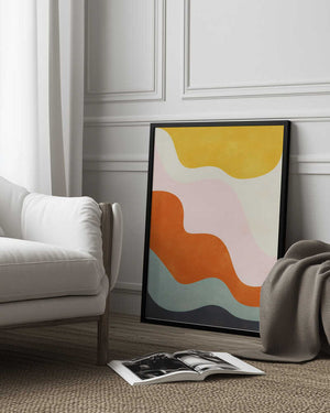 Tablou înramat „Friendly Colors3” de Ana Rut Bre