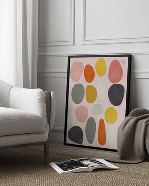 Tablou înramat „Friendly Colors4” de Ana Rut Bre