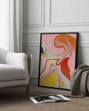 Tablou înramat „Organic Bauhaus Waved2” de Ana Rut Bre