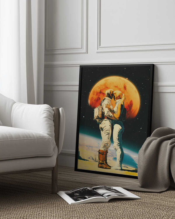 Tablou înramat „Intergalactic Love” de Taudalpoi