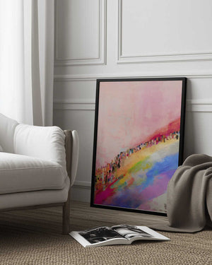 Tablou înramat „Pastel Dreamscape” de Treechild