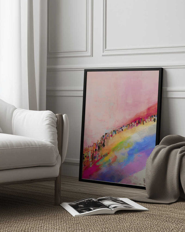 Tablou înramat „Pastel Dreamscape” de Treechild