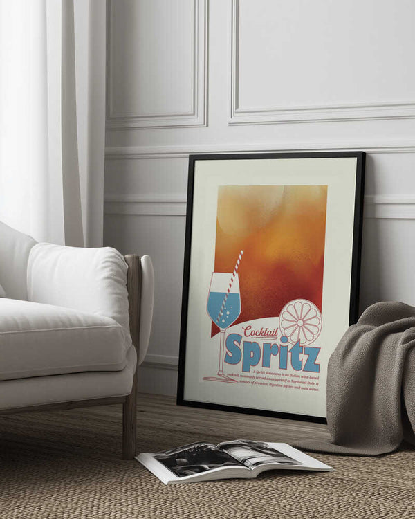 Tablou înramat „Aperol Spritz print” de Dion Gem