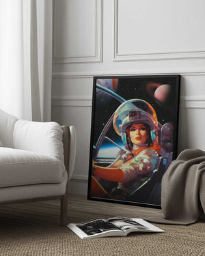 Tablou înramat „Next Stop Mars” de Taudalpoi