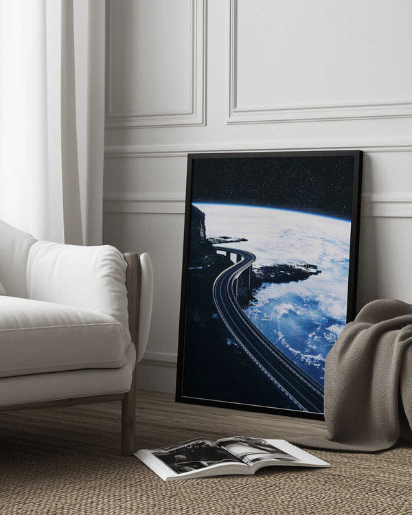 Tablou înramat „Road To Infinity” de Taudalpoi