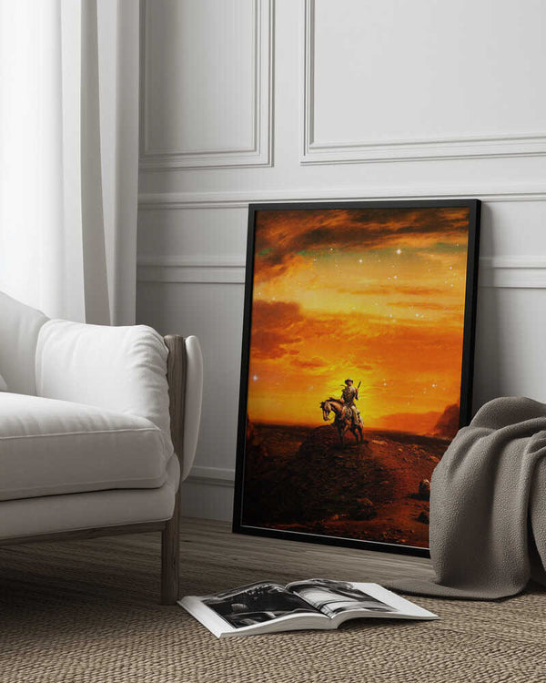 Tablou înramat „Courage” de Taudalpoi