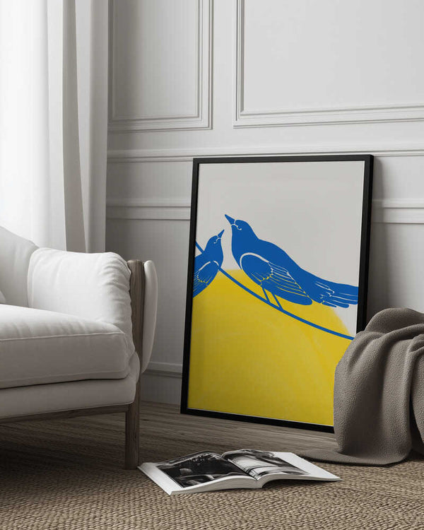 Tablou înramat „for Ukraine III” de Studio Palette