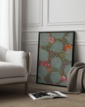 Tablou înramat „Colourful Flower” de Studio Palette