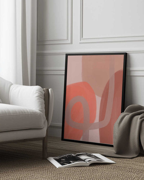 Tablou înramat „Coral II” de Studio Palette