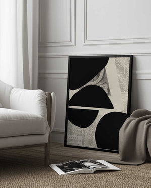 Tablou înramat „Abstract Paper VIII” de Studio Palette