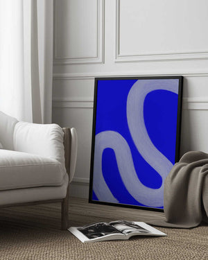 Tablou înramat „Cobalt IV” de Studio Palette