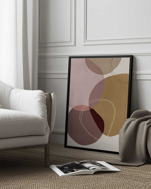 Tablou înramat „Graphic 249” de Mareike Böhmer