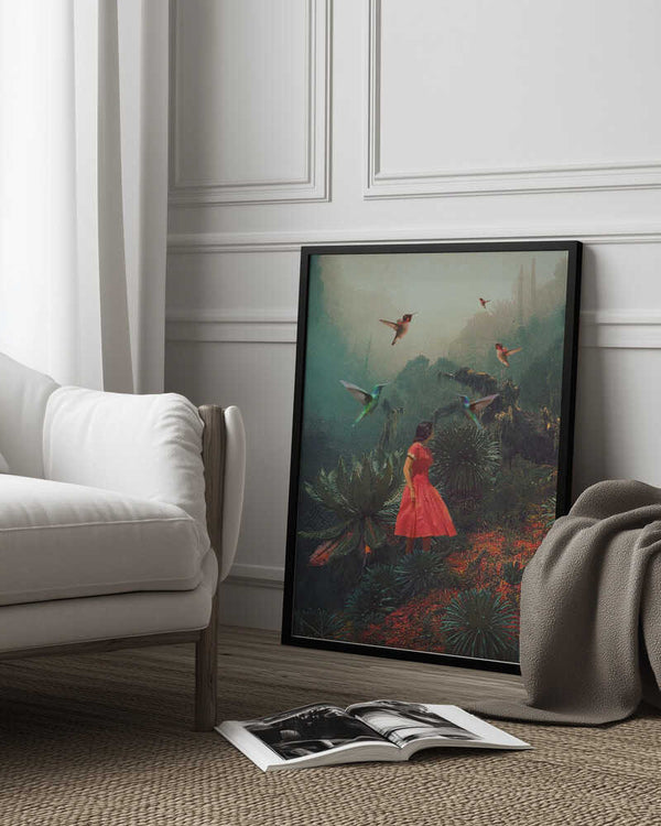 Tablou înramat „20 Seconds Before the Rain” de Frank Moth