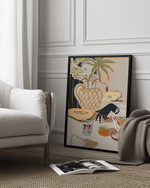 Tablou înramat „Fruitful Spread” de Arty Guava