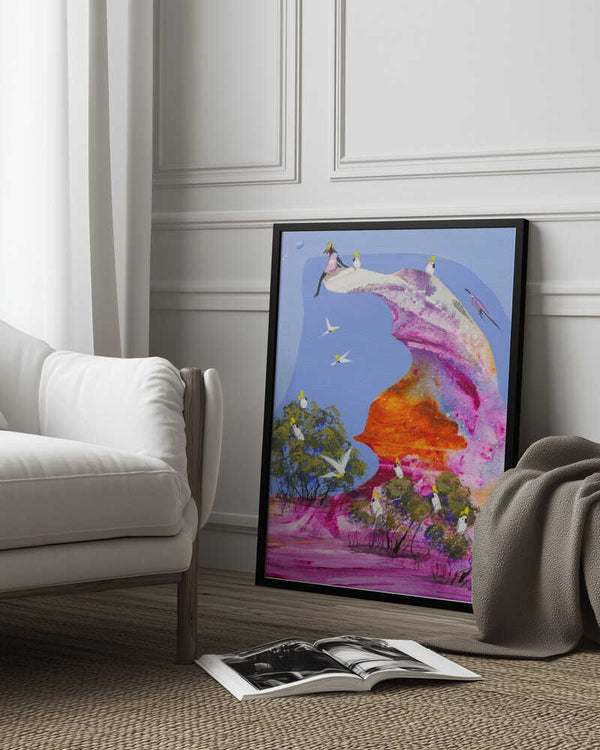 Tablou înramat „Away from it all” de Adam Bogusz