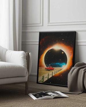 Tablou înramat „A Space Journey Begins” de Taudalpoi
