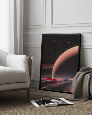 Tablou înramat „Saturn Traffic” de Taudalpoi