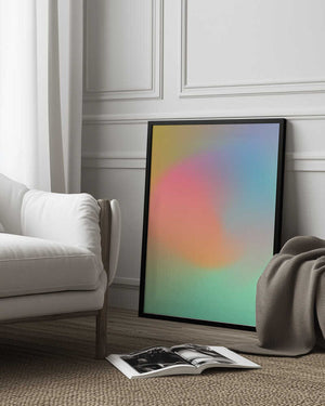 Tablou înramat „The Gradient” de Pictufy