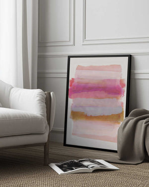 Tablou înramat „Abstract Brush Strokes 45 A1” de Mareike Böhmer
