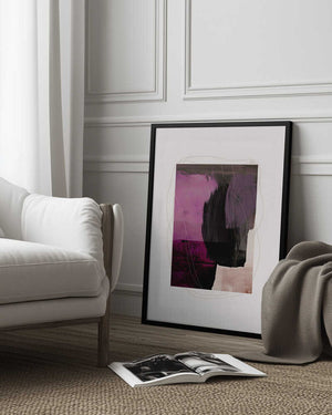 Tablou înramat „Abstract Brush Strokes 77” de Mareike Böhmer