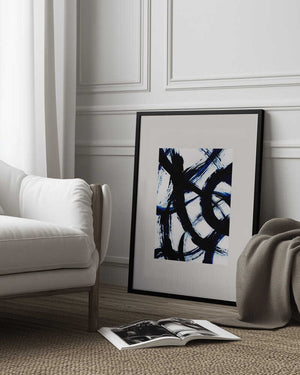 Tablou înramat „Abstract Brush Strokes 98” de Mareike Böhmer