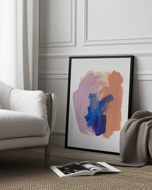 Tablou înramat „Abstract Brush Strokes 90” de Mareike Böhmer