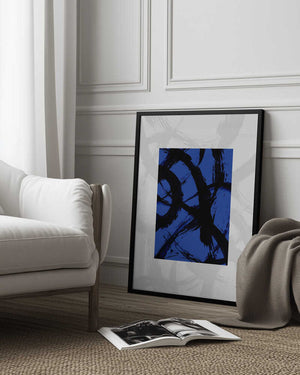 Tablou înramat „Abstract Brush Strokes 98Y” de Mareike Böhmer