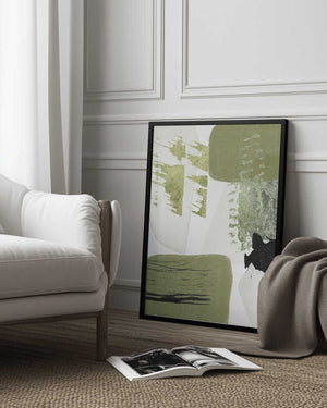 Tablou înramat „Green Dream 2” de Sally Ann Moss